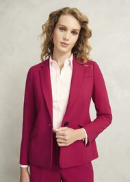 Petite Suki Jacket, Hot Magenta, hi-res
