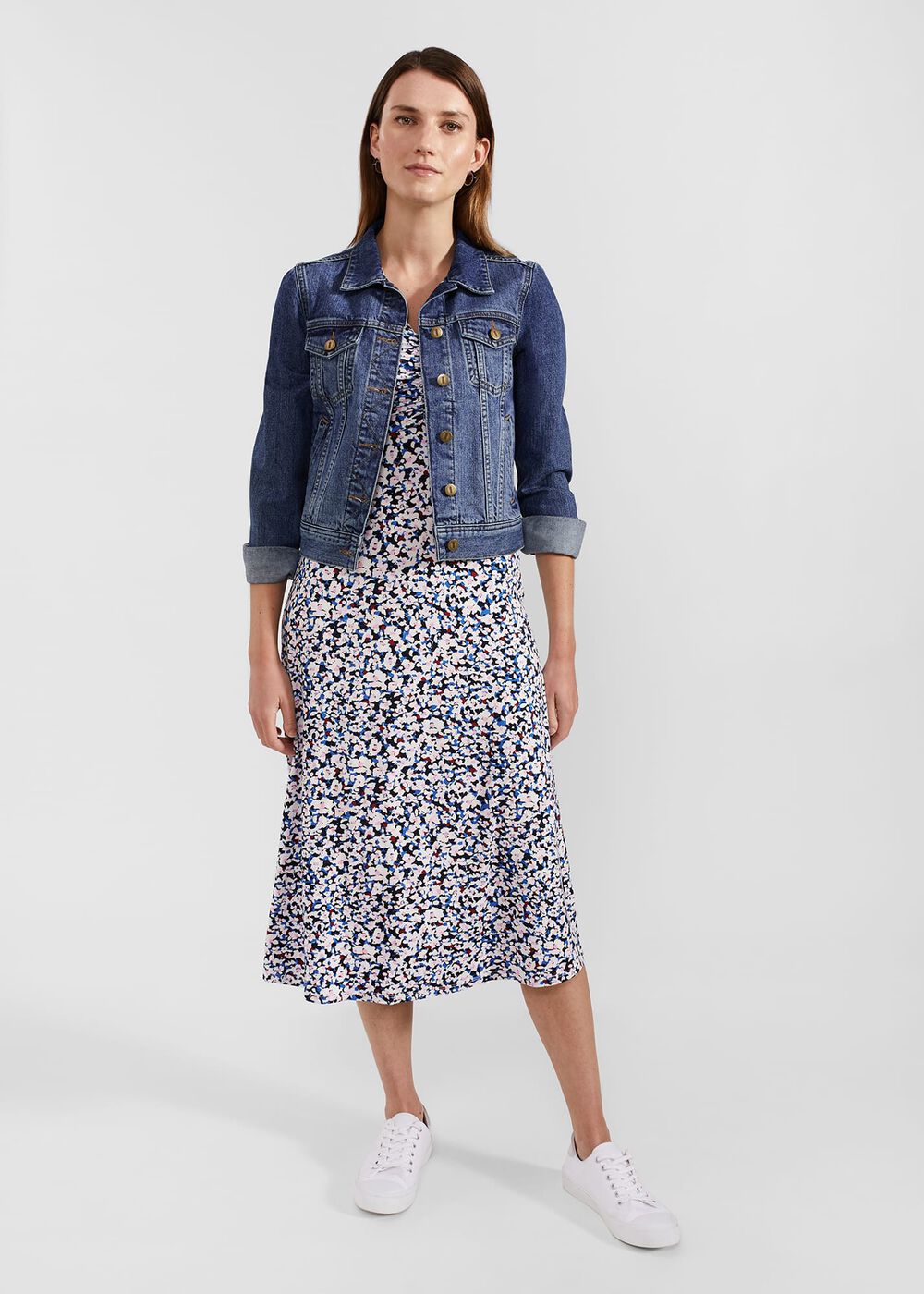 Frankie Dress, Navy Multi, hi-res