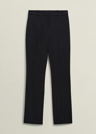 Petite Rae Straight Pants, Black, hi-res