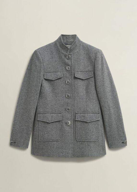 Hetty Wool Blend Coat