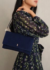 Ashley Clutch, Midnight Navy, hi-res