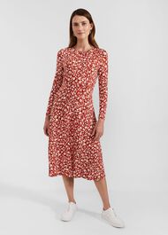 Sian Jersey Dress, Sienna Multi, hi-res