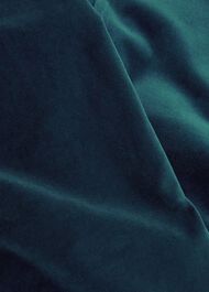 Luna Velvet Straight Pants, Riverside Blue, hi-res