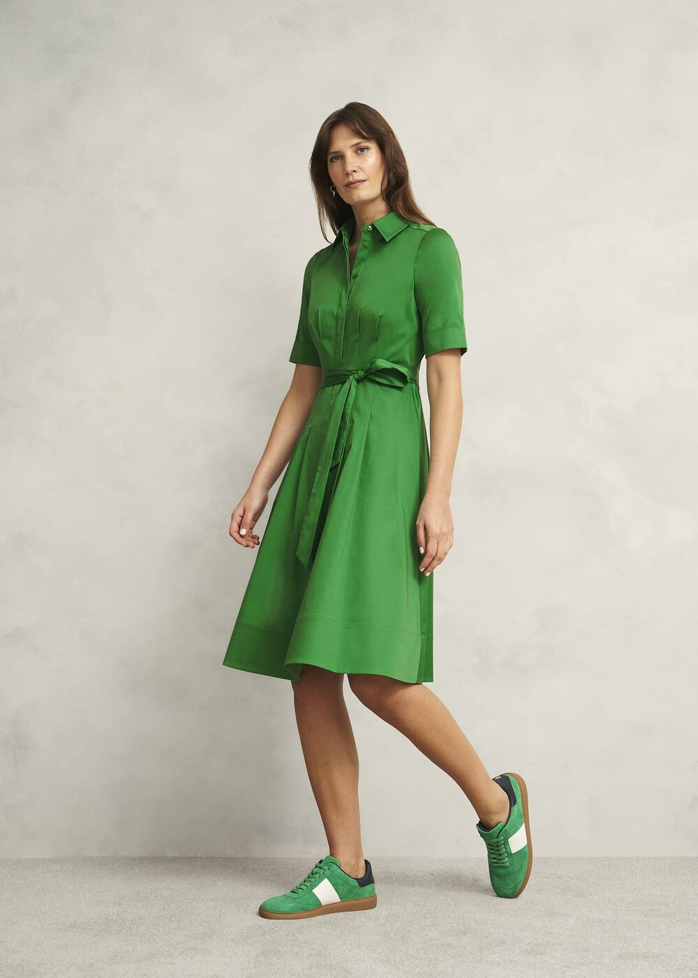 Brigitta Dress, Lush Green, hi-res