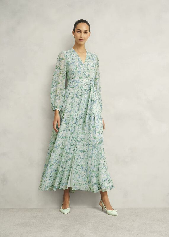 Petite Thea Tie Belted Dress