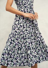 Petite Esme Dress, Navy Multi, hi-res
