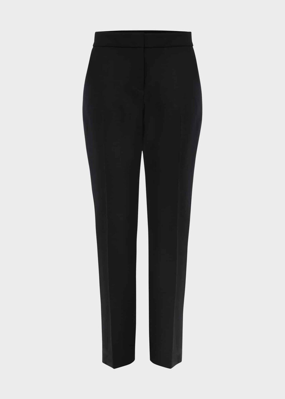 Gael Wool Blend Trousers, Black, hi-res