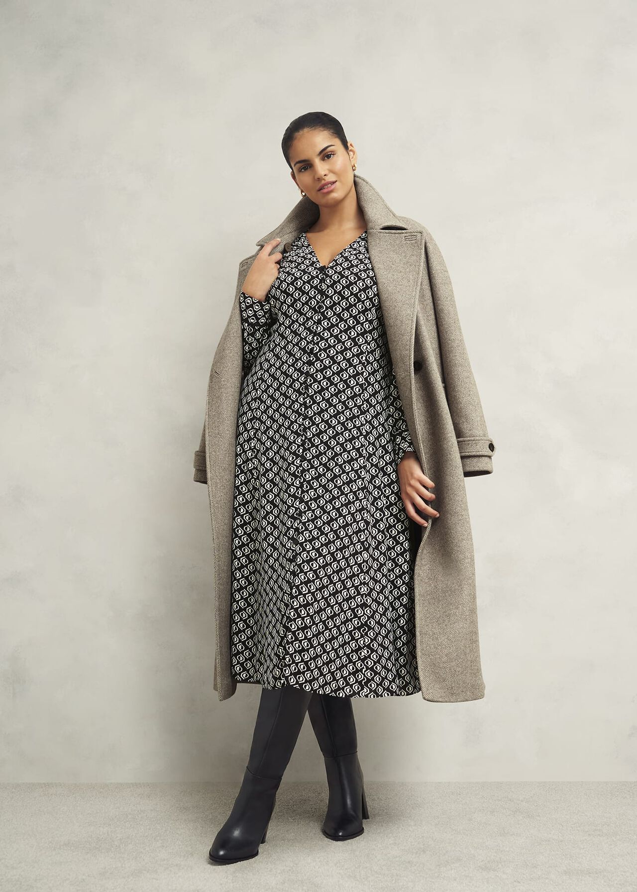 Manon Wool Blend Coat, Neutral, hi-res