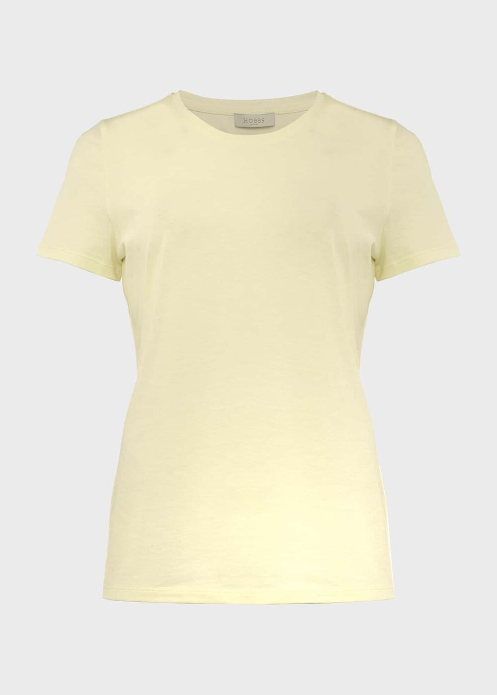 Pixie Cotton T-Shirt, Light Yellow, hi-res