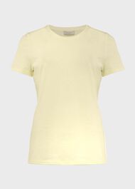 Pixie Cotton T-Shirt, Light Yellow, hi-res