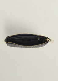 Briella Leather Stud Bag, Black, hi-res