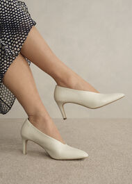 Cleo Pumps, Warm Ivory, hi-res