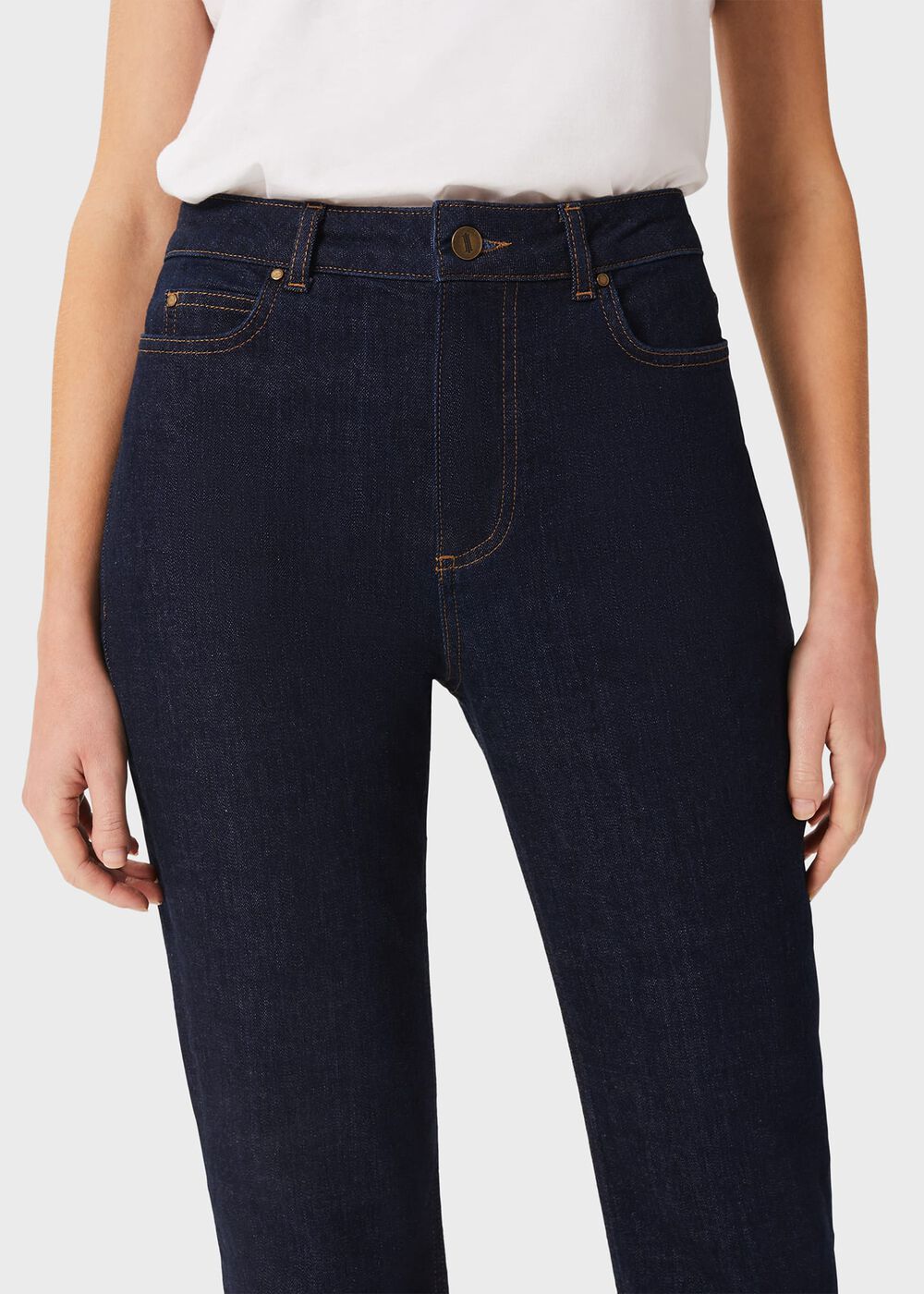 Kat Straight Leg Jeans, Indigo, hi-res