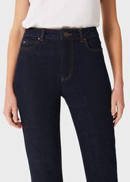 Kat Straight Leg Jeans, Indigo, hi-res
