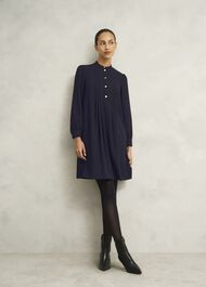 Madeline Dress, Navy, hi-res