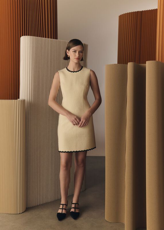 Laskett Boucle Mini Dress