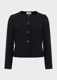 Georgie Jacket, Navy, hi-res