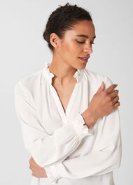 Beki Blouse, Ivory, hi-res