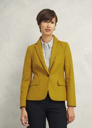 Blake Wool Jacket, Ochre, hi-res