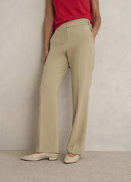 Leila Straight Leg Pants, Fawn Beige, hi-res