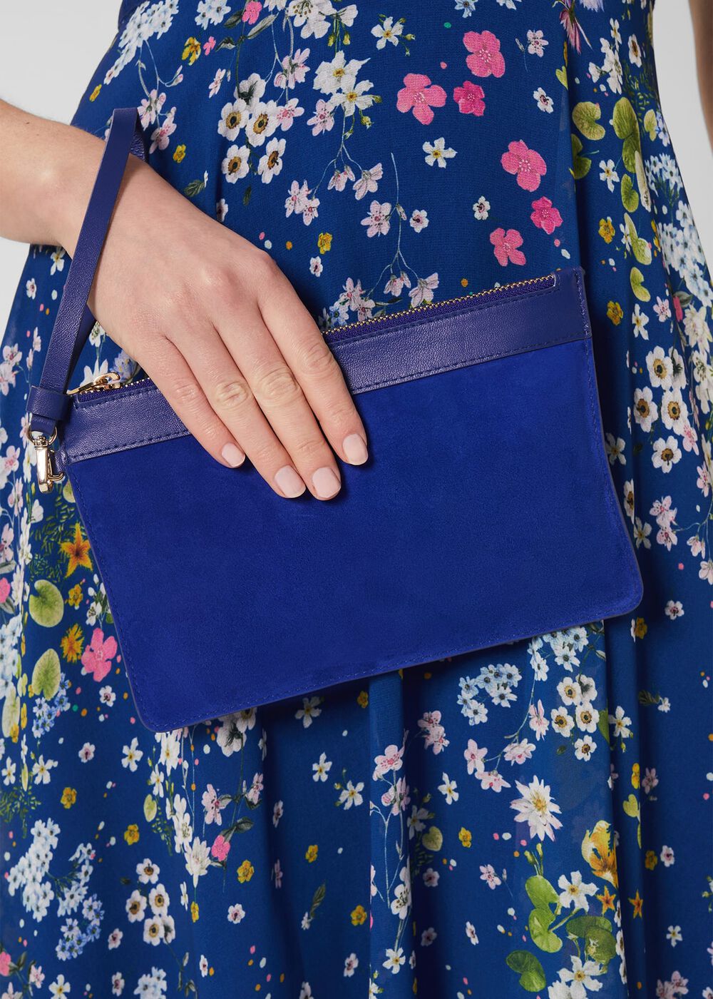 Lundy Wristlet, Cobalt, hi-res