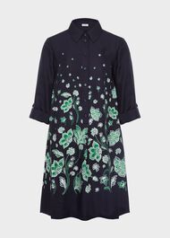 Marci Dress, Navy Multi, hi-res