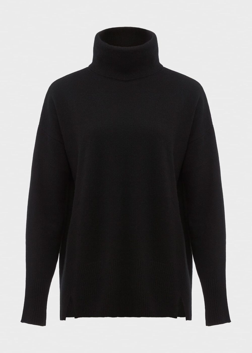 Dahlia Cashmere Sweater, Black, hi-res