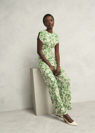 Petite Cressida JumpSuit, Cream Green, hi-res