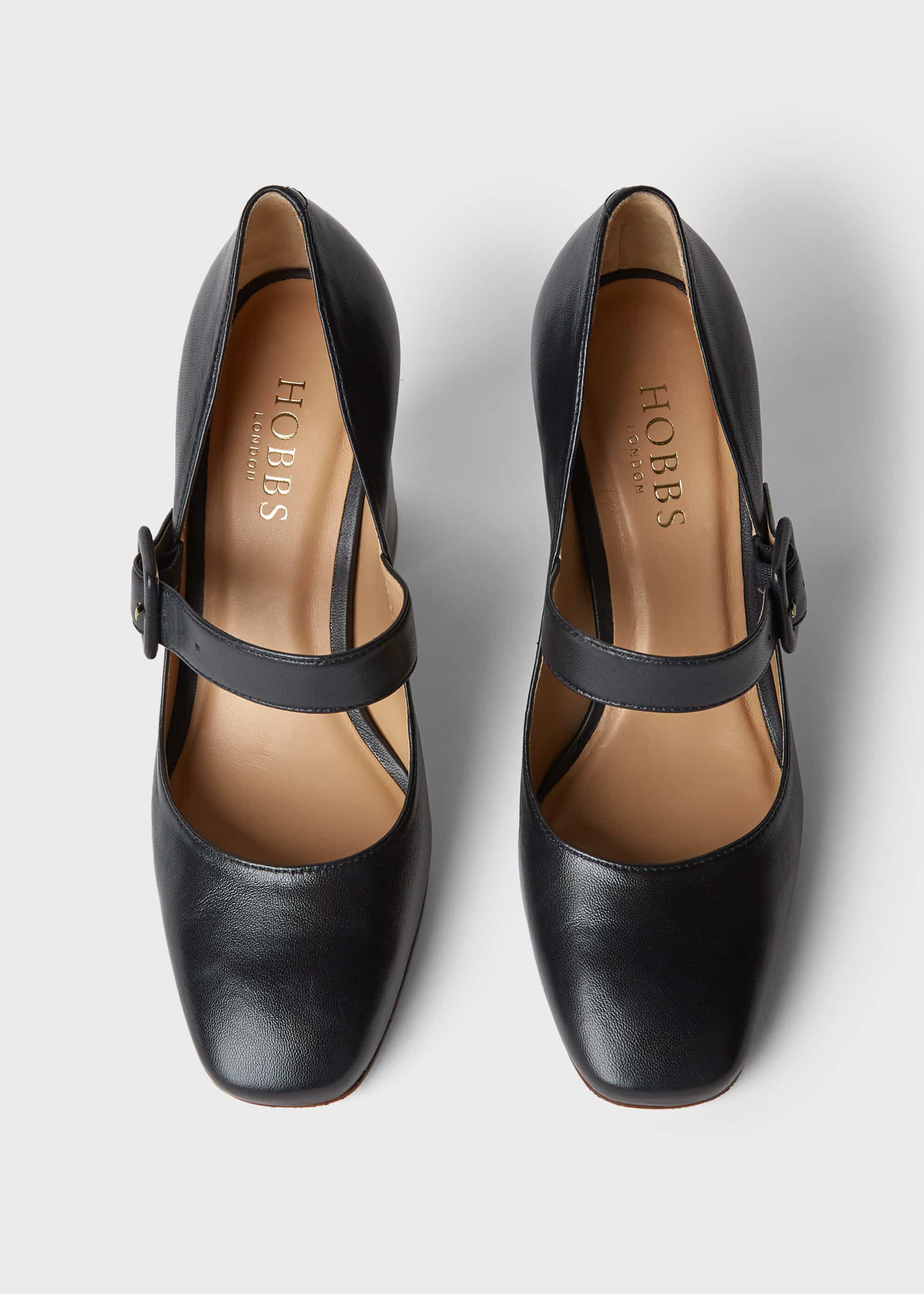 navy court shoes with strap