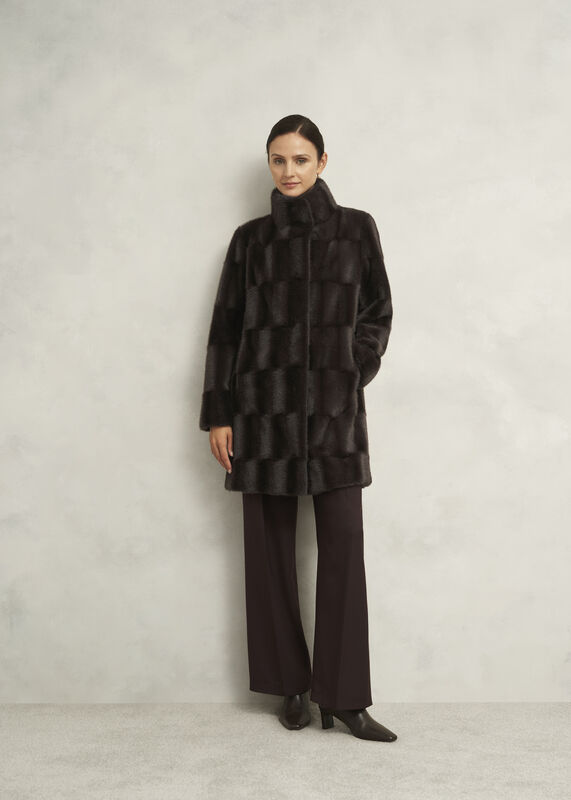 Petite Rosanne Faux Fur Coat