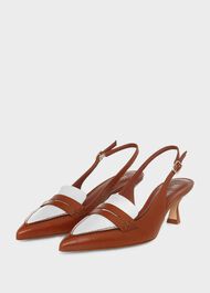 Mischa Sling Back, Tan Ivory, hi-res