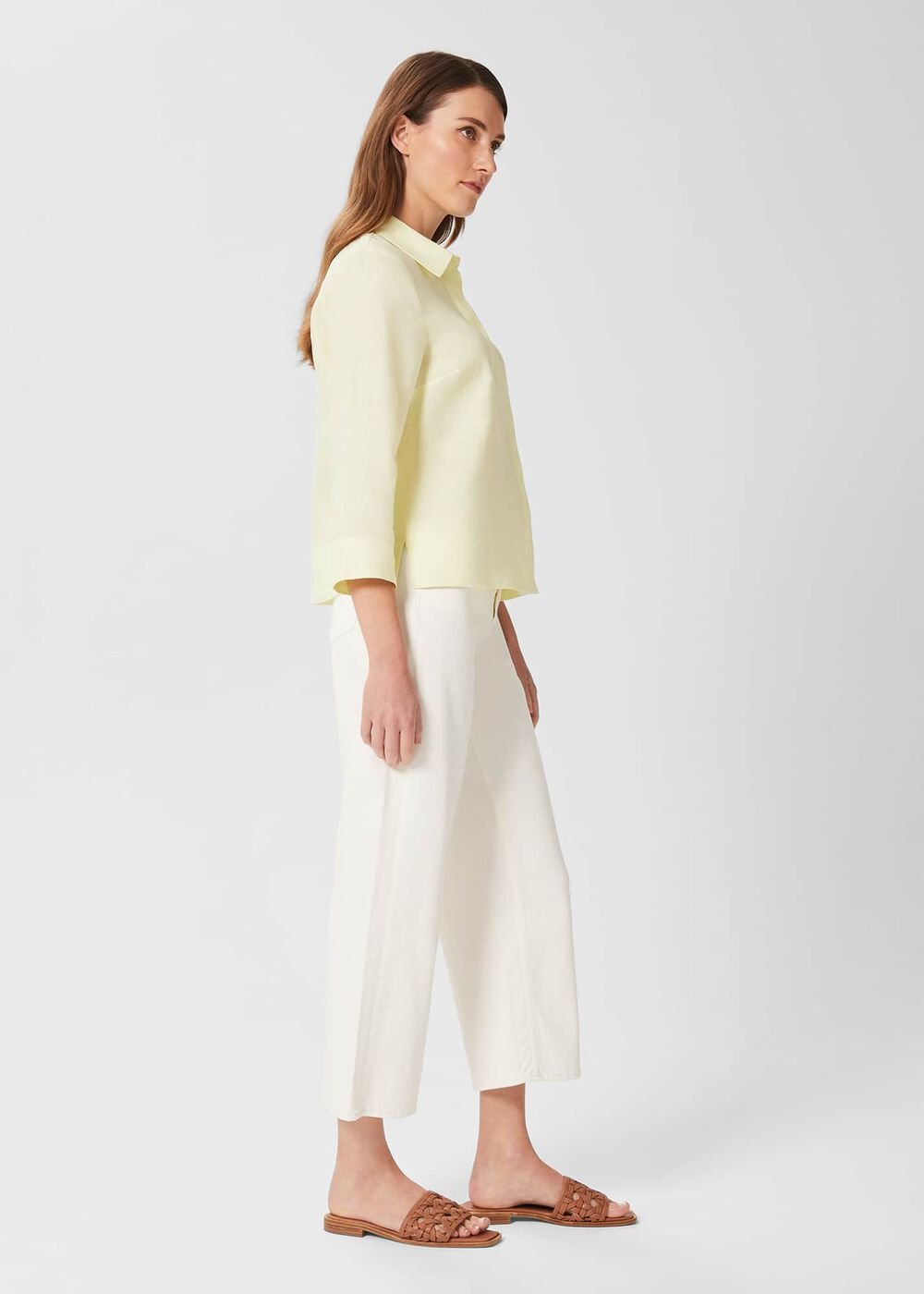 Riley Crop Jeans, Milky White, hi-res