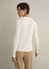 Meredith Sweater, Ivory, hi-res