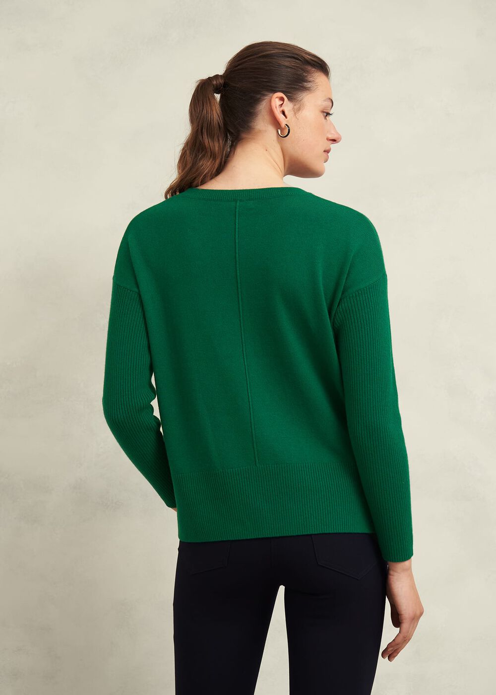 Devora Sweater With Cashmere, Agate Green, hi-res
