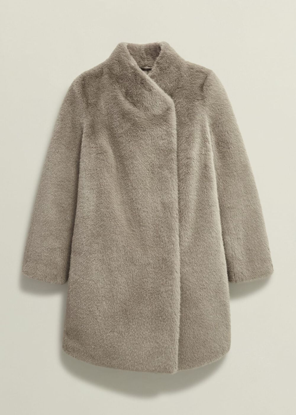 Tarini Faux Fur Coat, Mink, hi-res