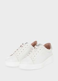 Mollie Trainer, White Metallic, hi-res