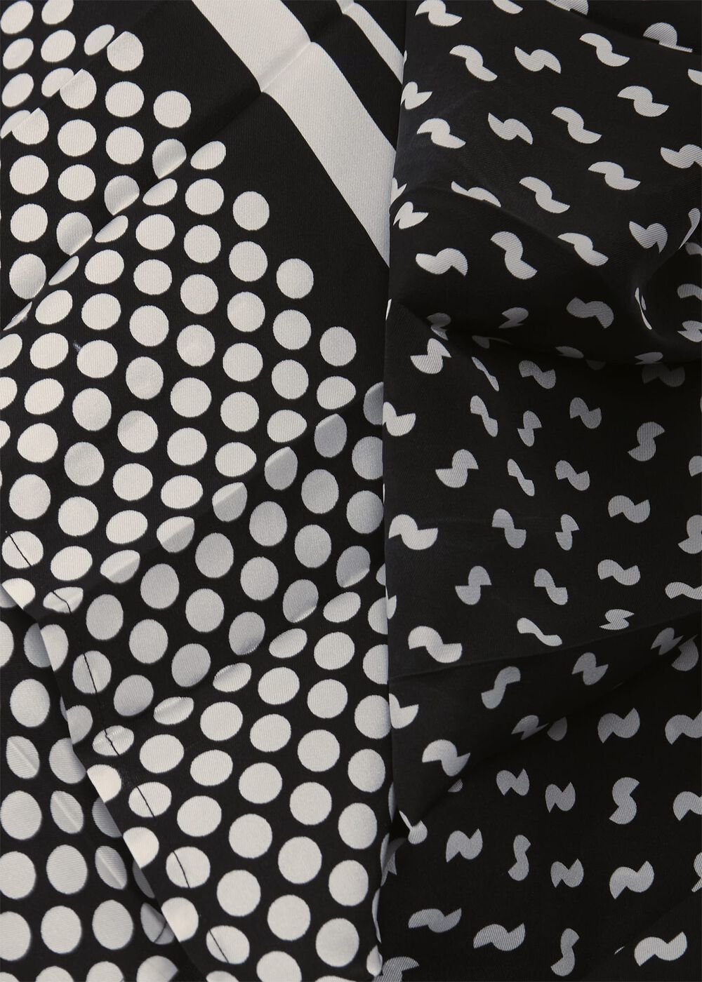 Aurielia Silk Dress, Black Ivory, hi-res