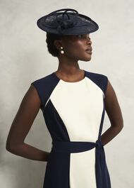 Shona Fascinator, Midnight Navy, hi-res