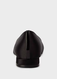 Lucinda Flat Shoes, Black, hi-res