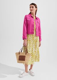 Mariam Jacket, Deep Fuchsia, hi-res