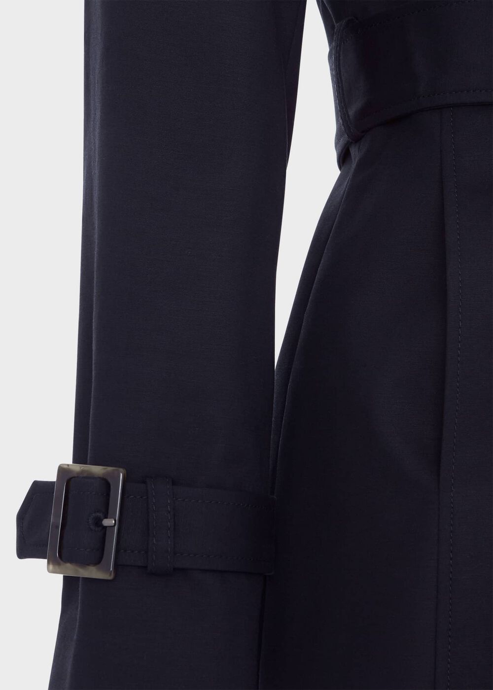 Shea Shower Resistant Trench Coat, Navy, hi-res