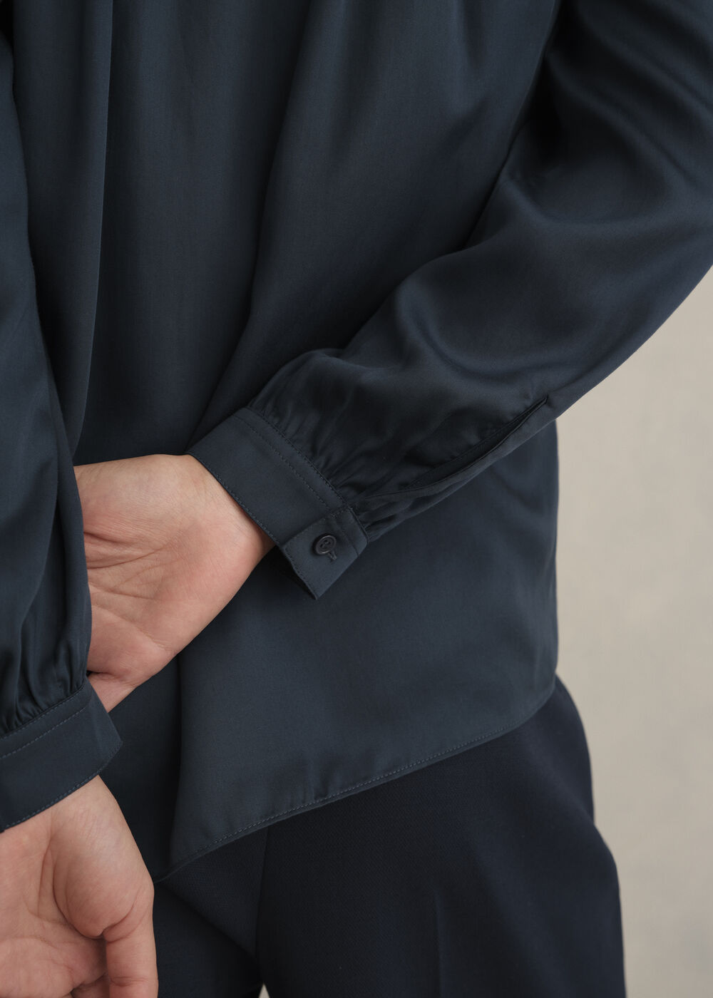 Gwen Blouse, Slate Blue, hi-res