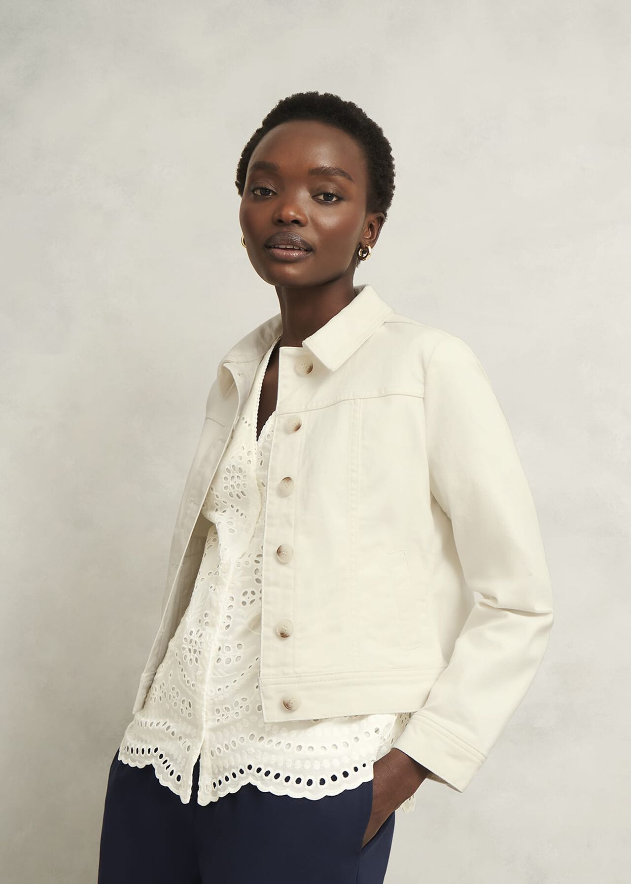 Selborne Jacket, Milky White, hi-res