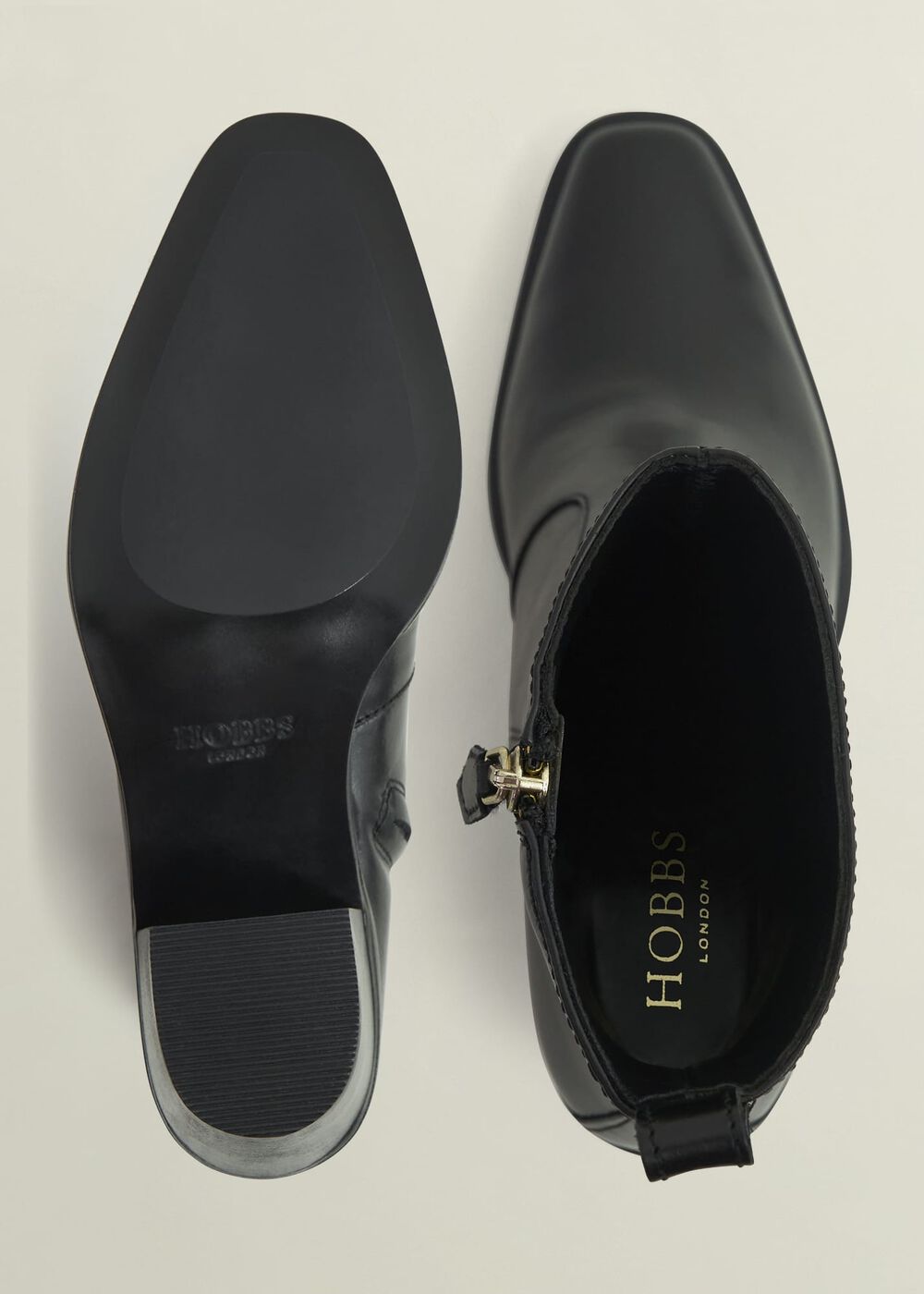 Frankie Western Boots, Black, hi-res