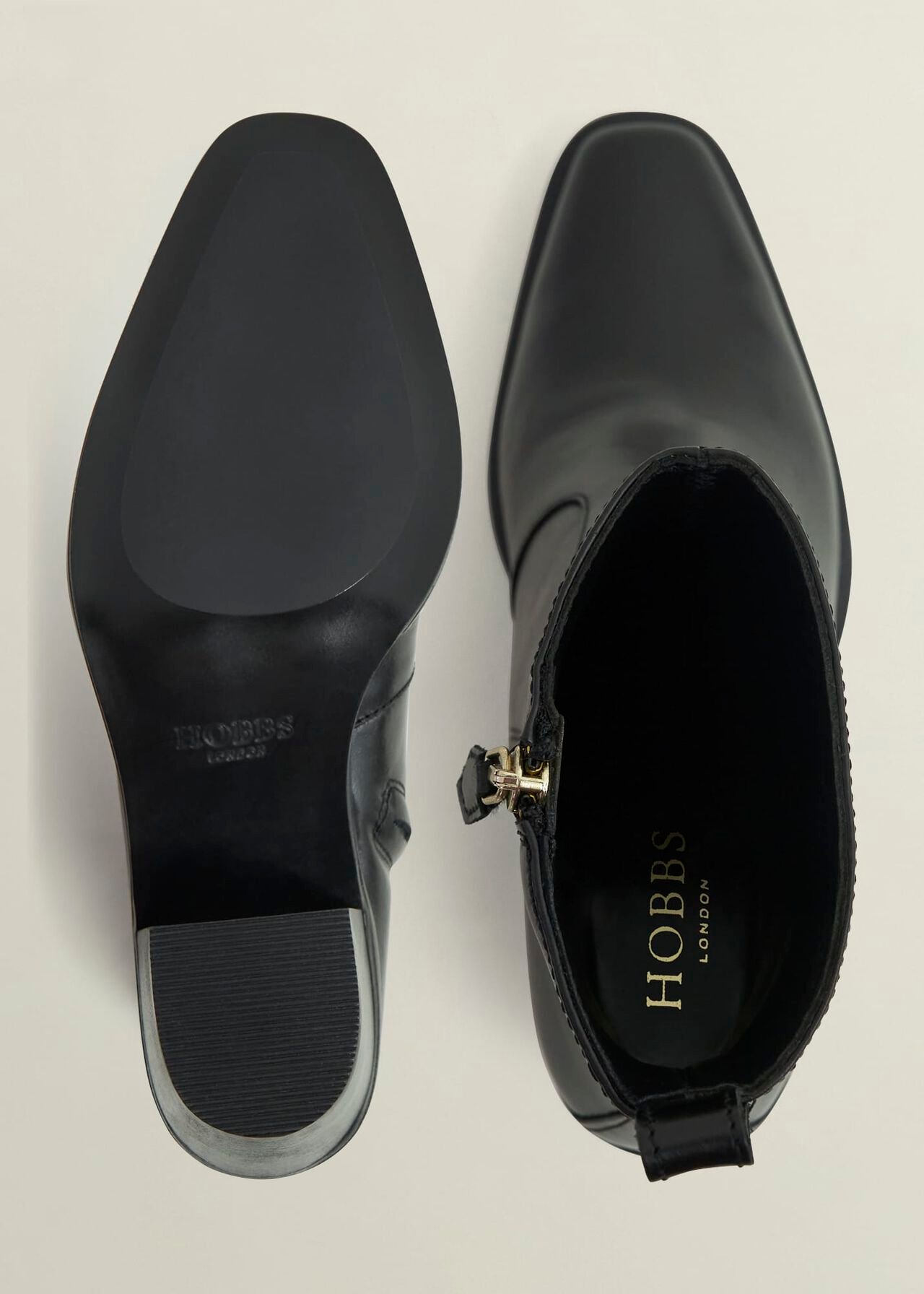 Frankie Western Boots, Black, hi-res