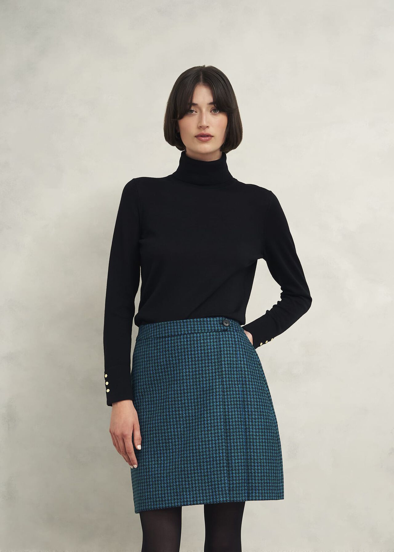 Leah Skirt Skirt, Green Multi, hi-res