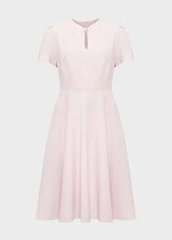 Chara Fit And Flare Dress, Pale Pink, hi-res