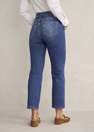 Shea Straight Jeans, Mid Wash, hi-res