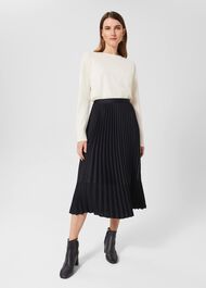Leila Ankle Boots, Navy, hi-res