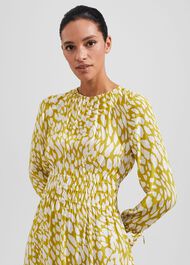 Meredith Dress, Light Olive, hi-res